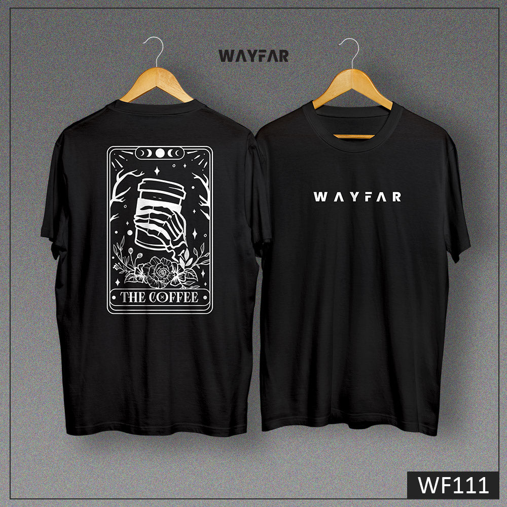 Tarrot Card Back Print Unisex Tee | WF111