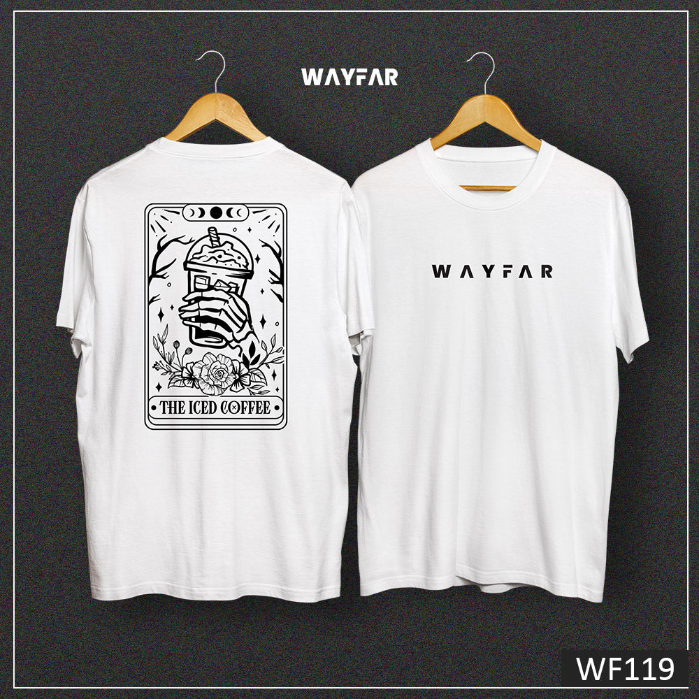 Tarrot Card Back Print Unisex Tee | WF103