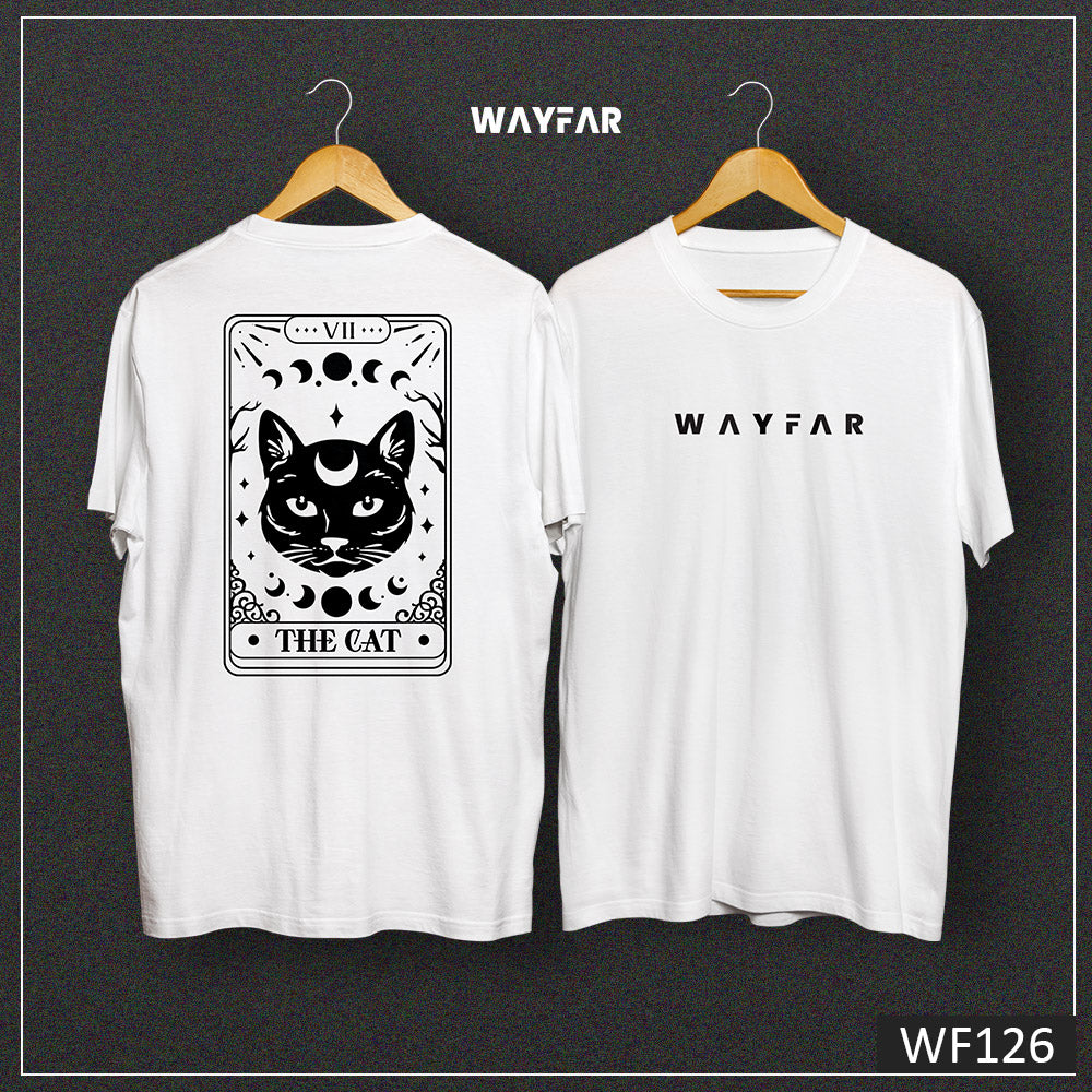 Tarrot Card Back Print Unisex Tee | WF107
