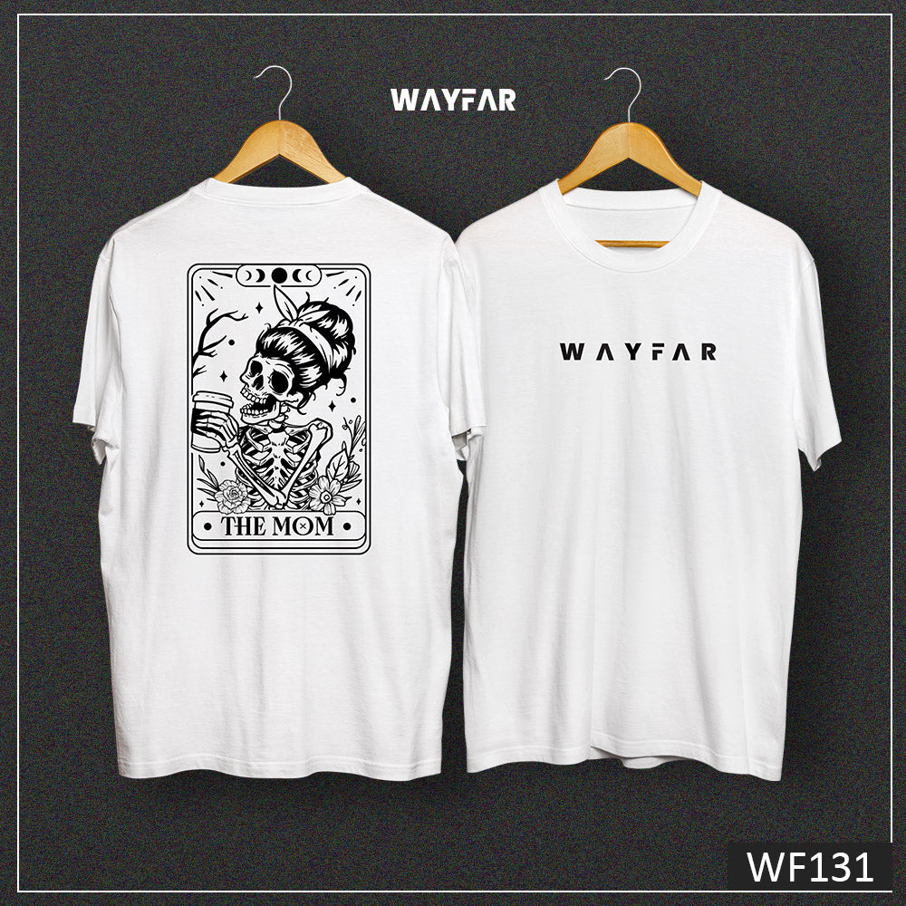 Tarrot Card Back Print Unisex Tee | WF115