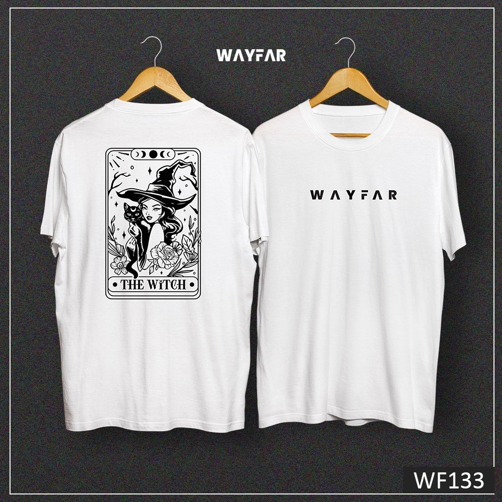 Tarrot Card Back Print Unisex Tee | WF117