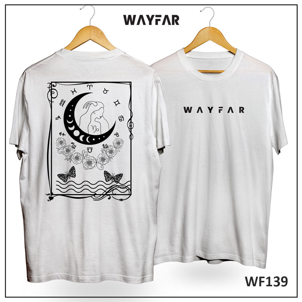 Zodiac Celestial Back Print Unisex Tee | WF139