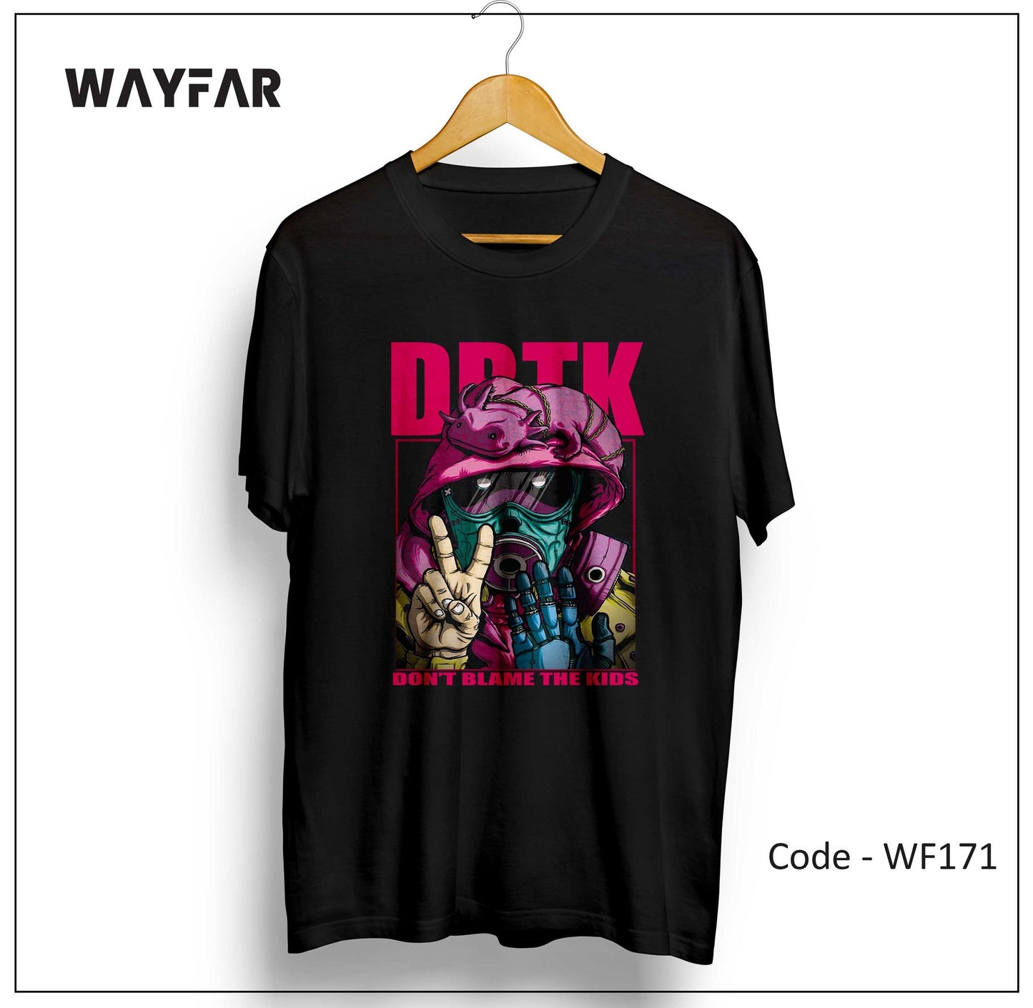 Full Color Streetwear Front Print Unisex Tee | WF171