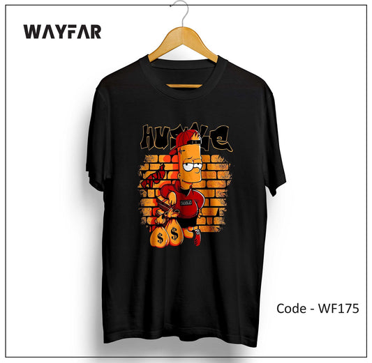 Full Color Streetwear Front Print Unisex Tee | WF175