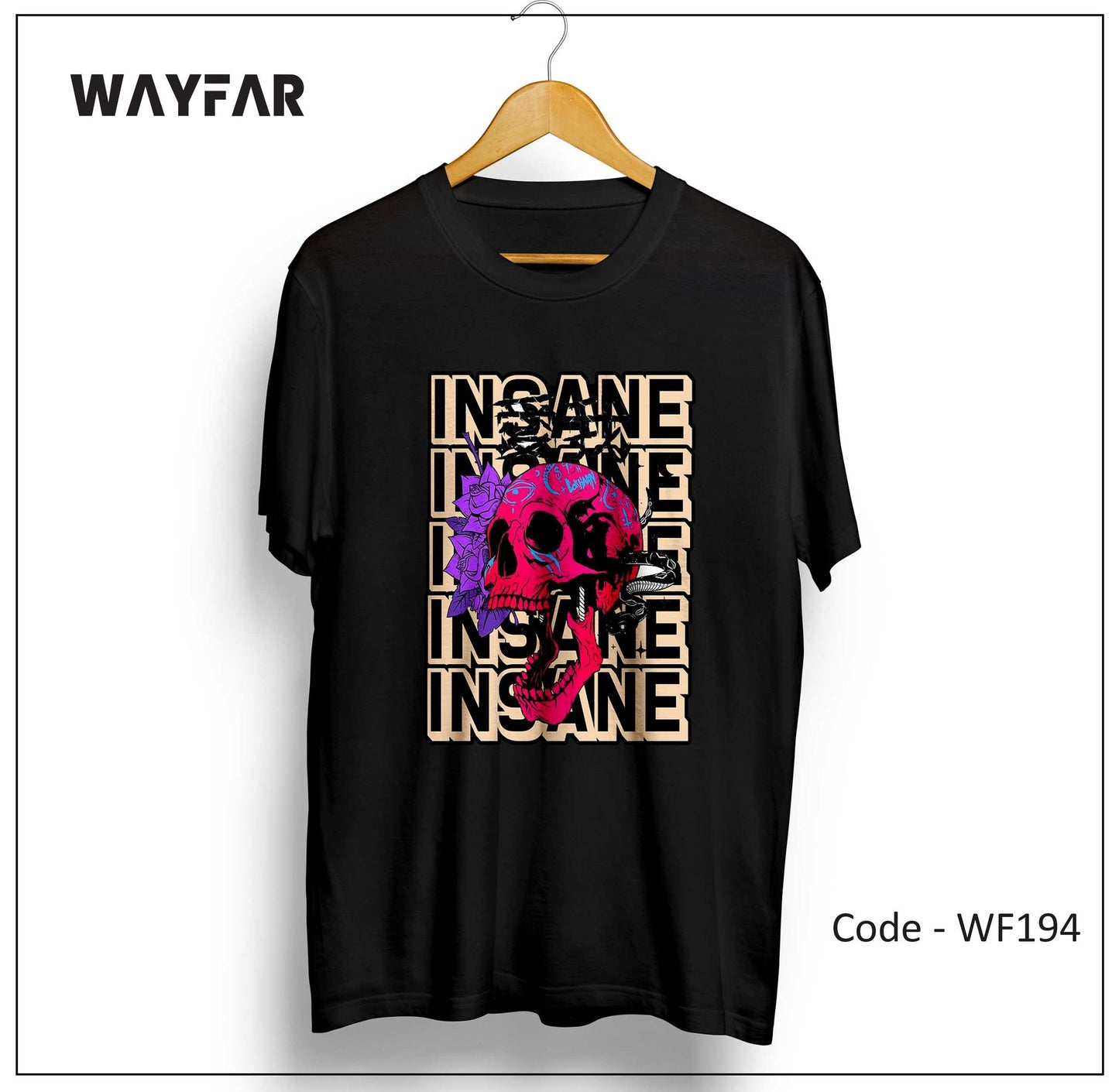 Full Color Streetwear Front Print Unisex Tee | WF194