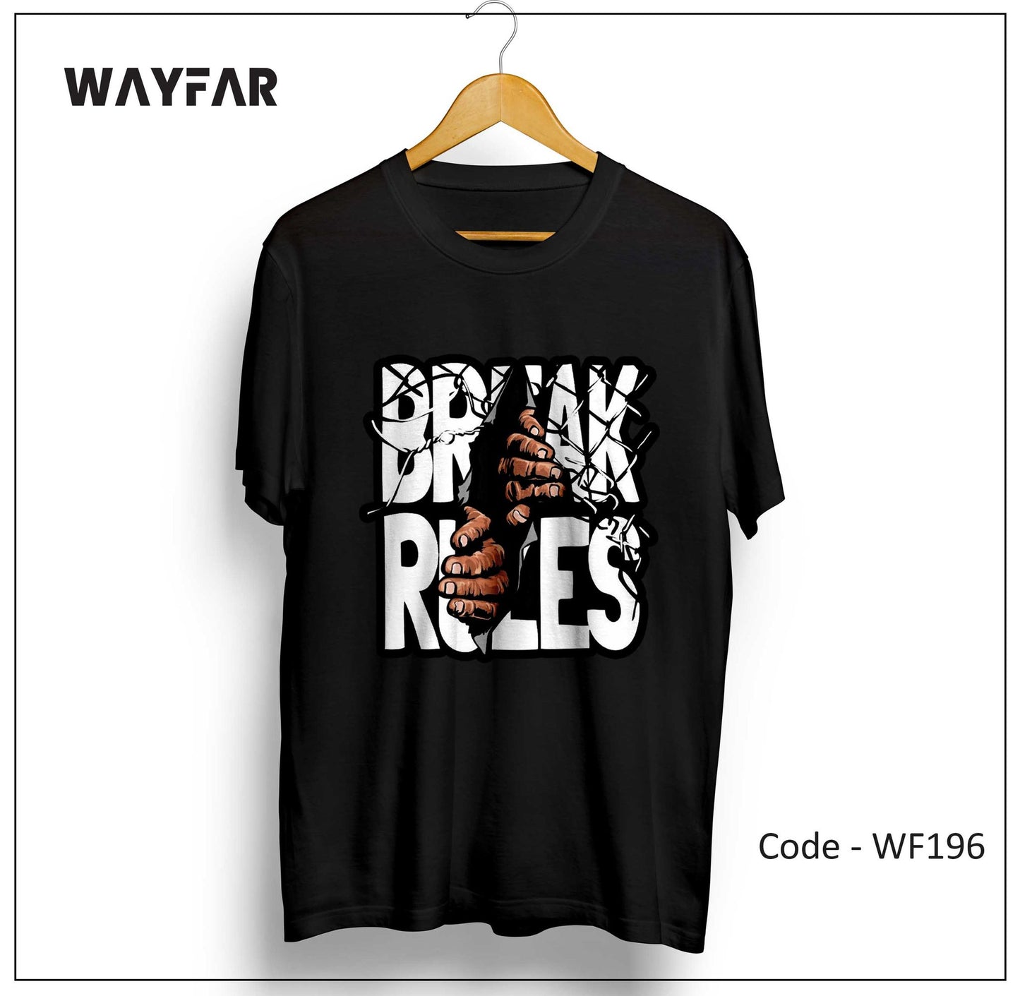 Full Color Streetwear Front Print Unisex Tee | WF196