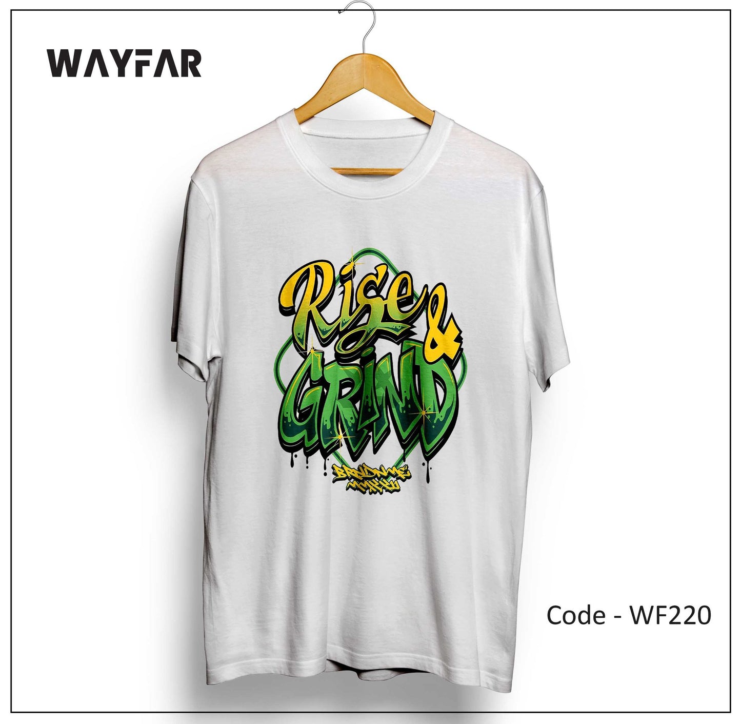 Full Color Streetwear Front Print Unisex Tee | WF170