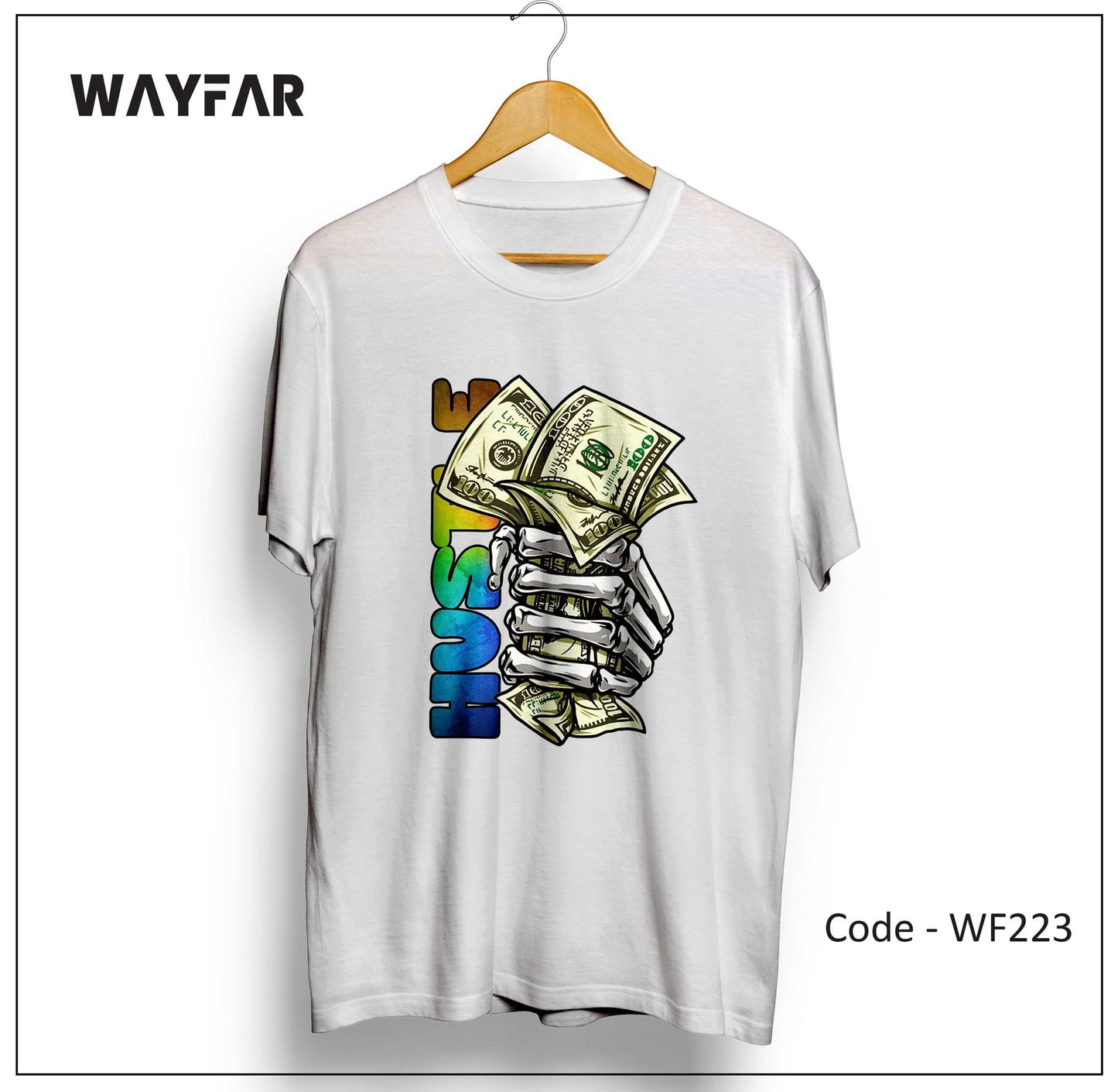 Full Color Streetwear Front Print Unisex Tee | WF173