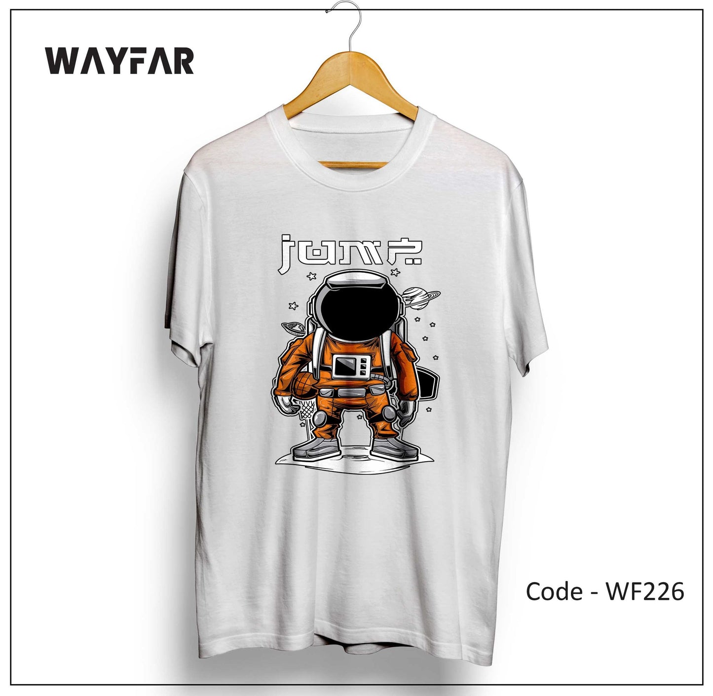 Full Color Streetwear Front Print Unisex Tee | WF176