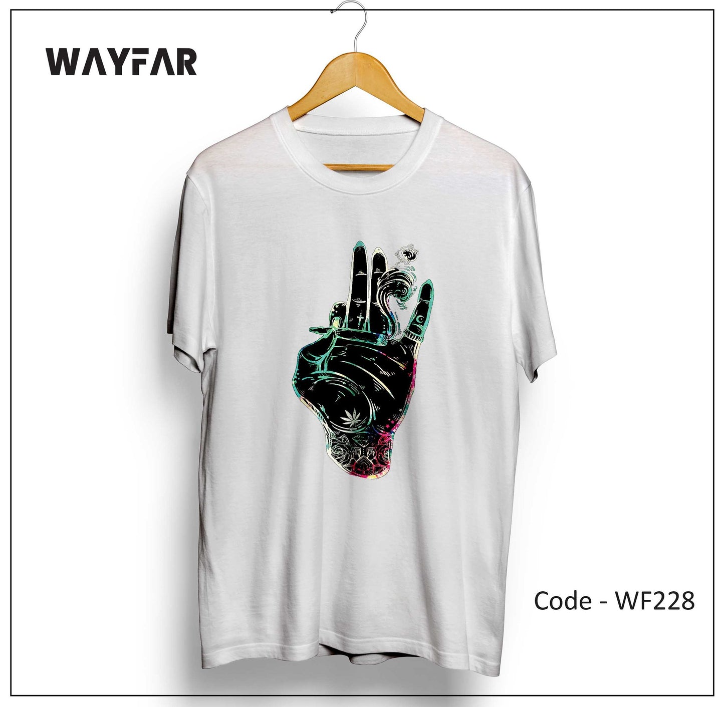 Full Color Streetwear Front Print Unisex Tee | WF181