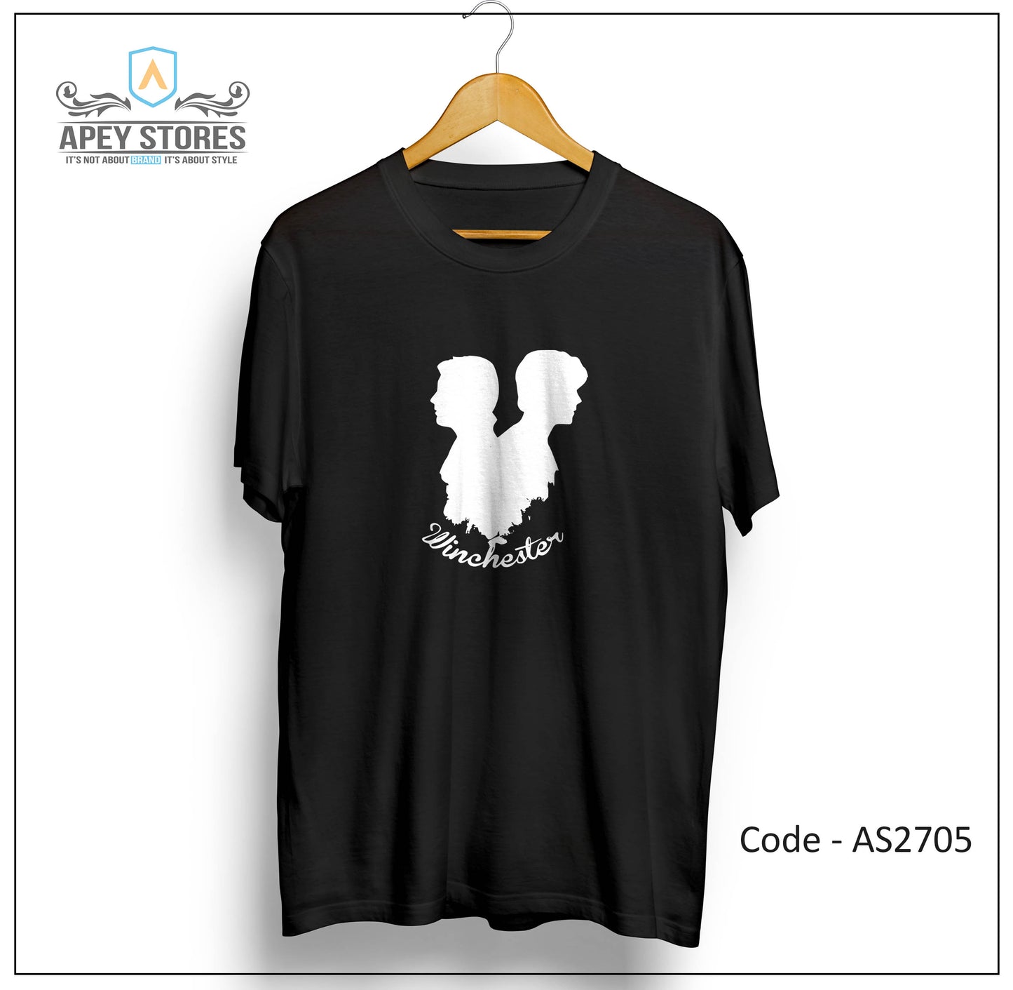 Supernatural TV Show Front Print Unisex Tee | AS2705