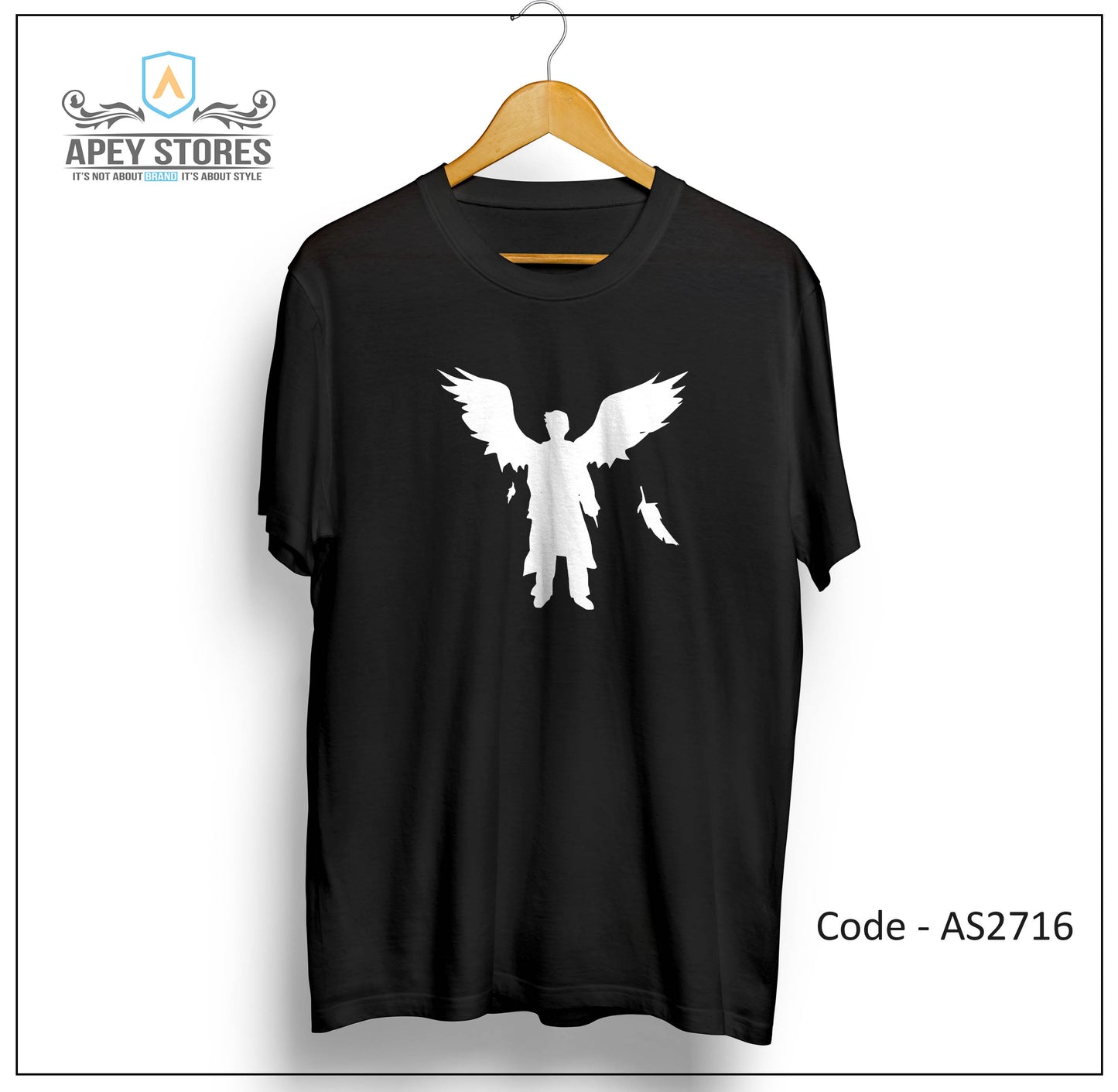 Supernatural TV Show Front Print Unisex Tee | AS2716