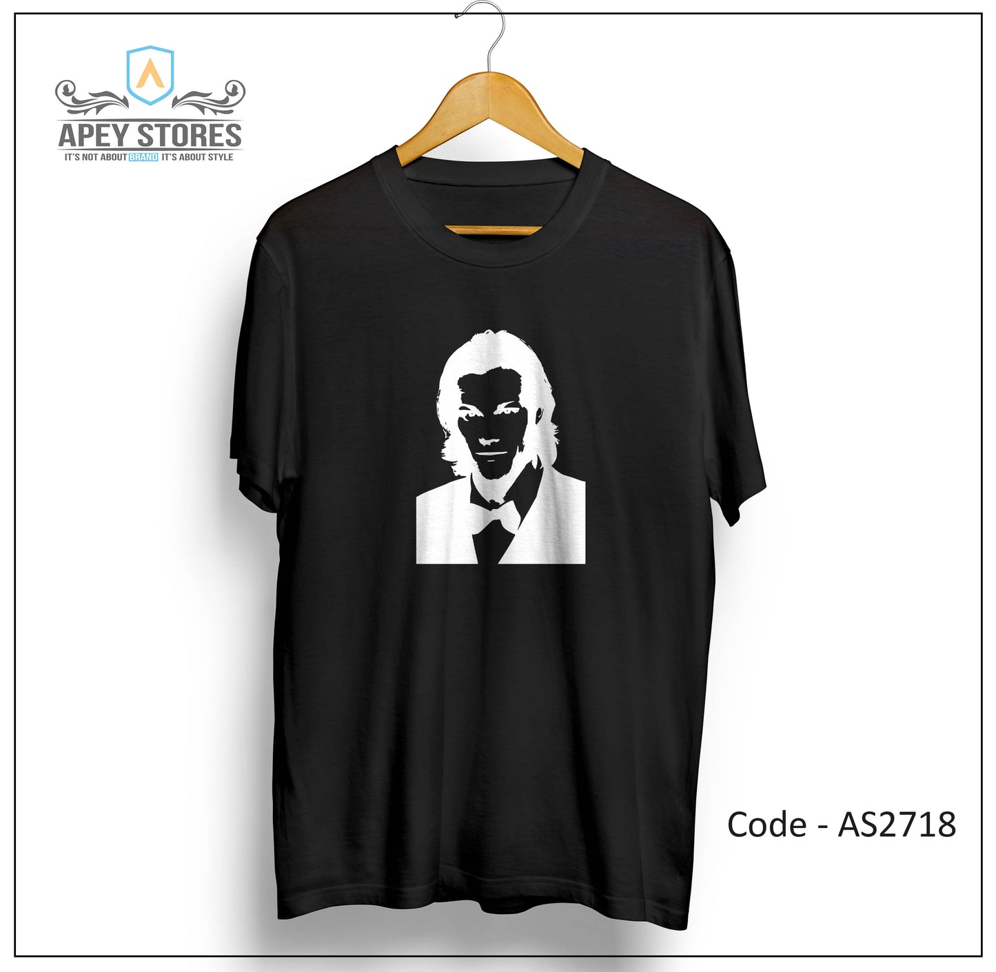 Supernatural TV Show Front Print Unisex Tee | AS2718