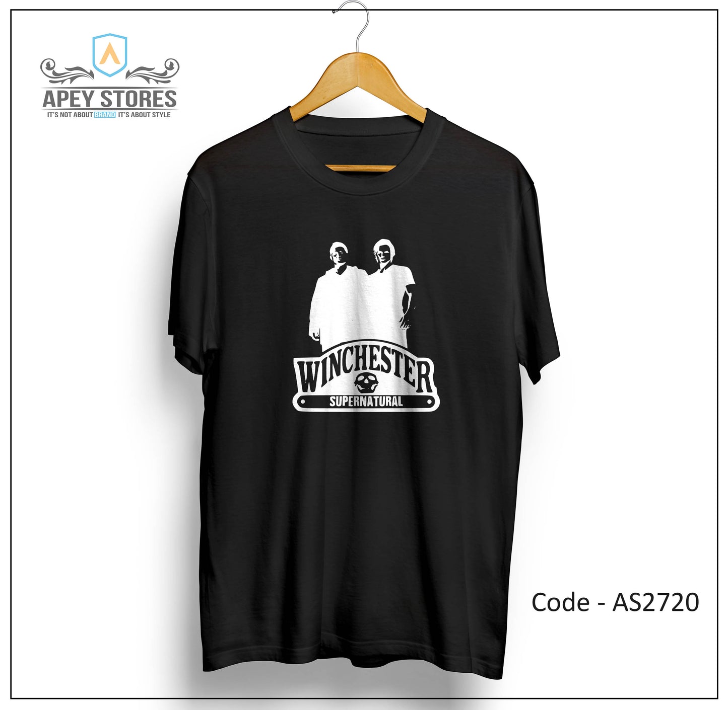 Supernatural TV Show Front Print Unisex Tee | AS2720