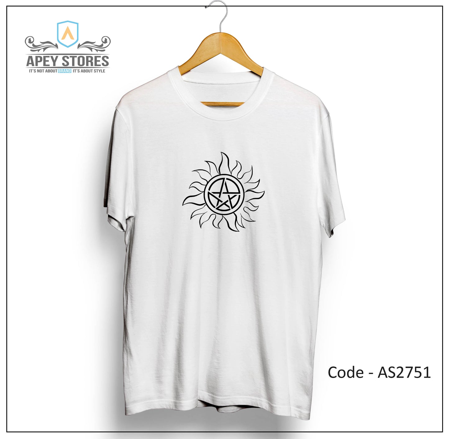 Supernatural TV Show Front Print Unisex Tee | AS2703