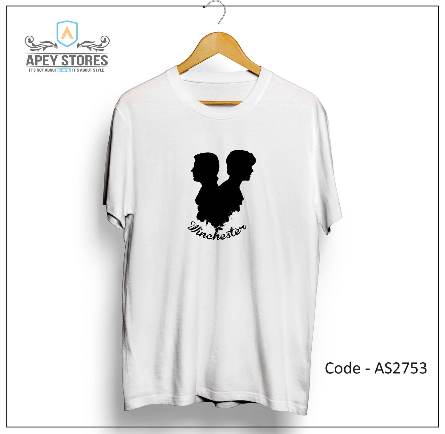 Supernatural TV Show Front Print Unisex Tee | AS2705