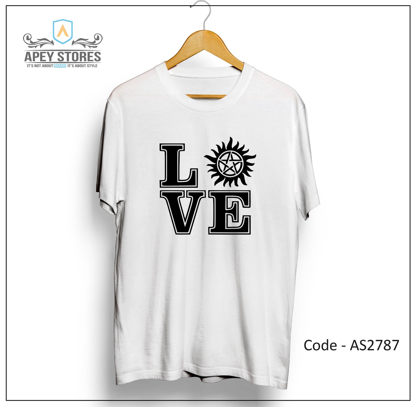 Supernatural TV Show Front Print Unisex Tee | AS2740