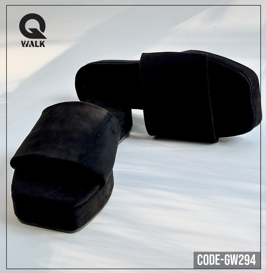 Black Velvet Color Flatfoam with Cover Front | GW294