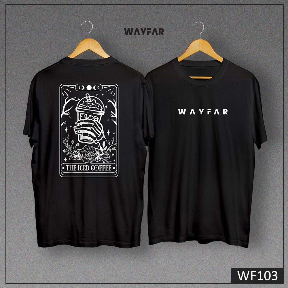 Tarrot Card Back Print Unisex Tee | WF103