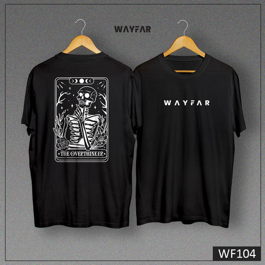 Tarrot Card Back Print Unisex Tee | WF104