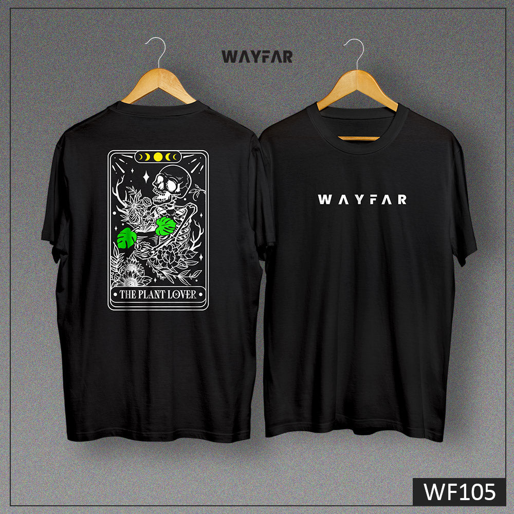 Tarrot Card Back Print Unisex Tee | WF105