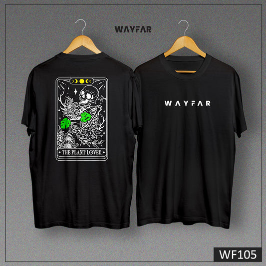 Tarrot Card Back Print Unisex Tee | WF105