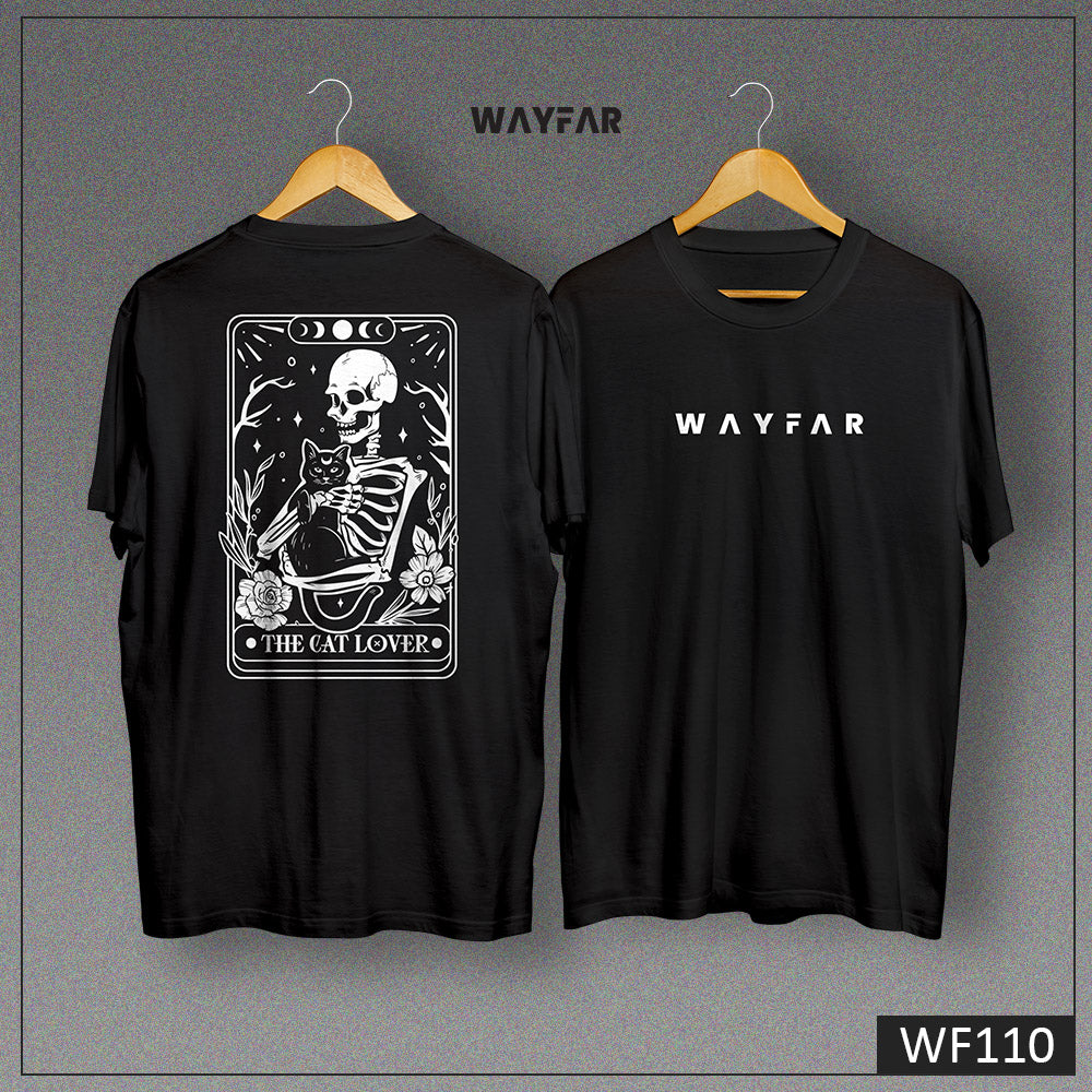 Tarrot Card Back Print Unisex Tee | WF110