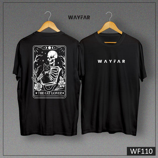 Tarrot Card Back Print Unisex Tee | WF110