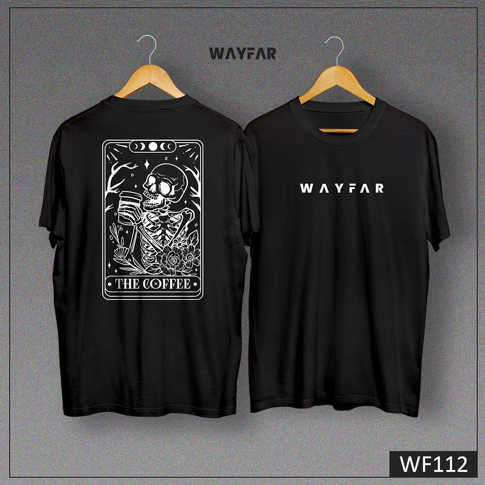 Tarrot Card Back Print Unisex Tee | WF112