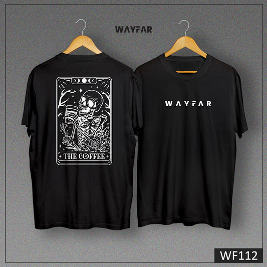 Tarrot Card Back Print Unisex Tee | WF112