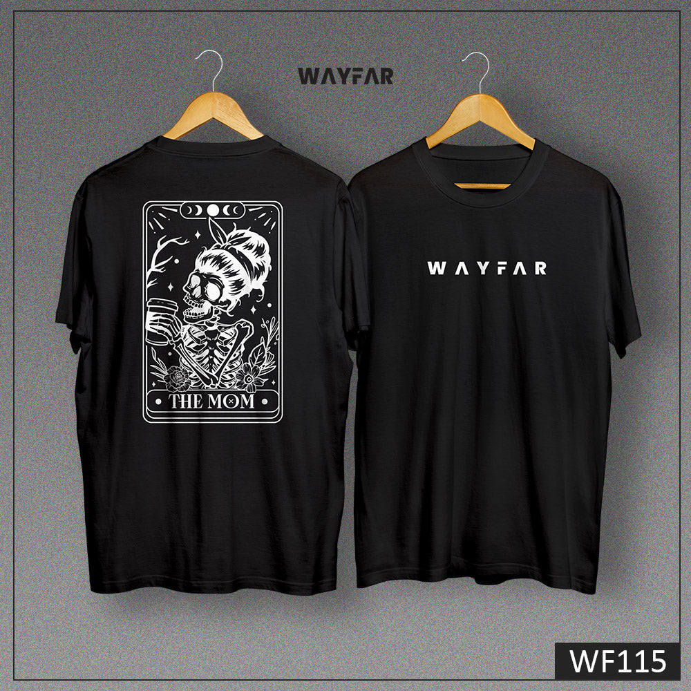 Tarrot Card Back Print Unisex Tee | WF115