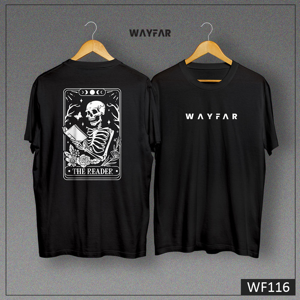 Tarrot Card Back Print Unisex Tee | WF116