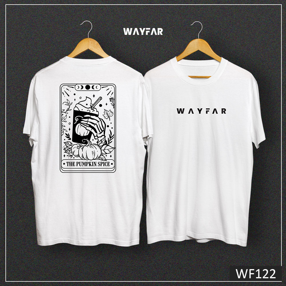 Tarrot Card Back Print Unisex Tee | WF106