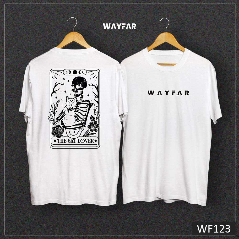 Tarrot Card Back Print Unisex Tee | WF110