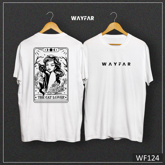 Tarrot Card Back Print Unisex Tee | WF109