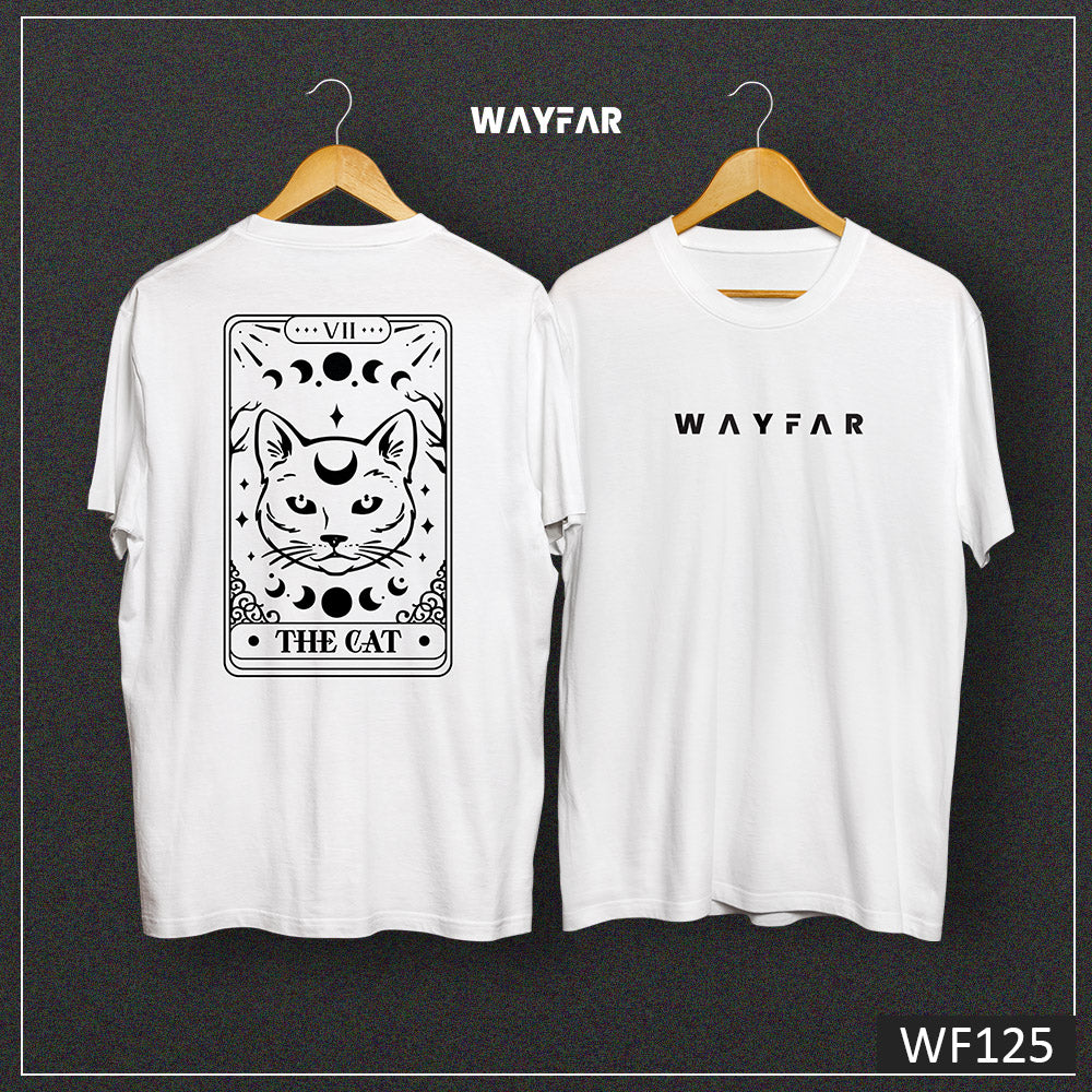Tarrot Card Back Print Unisex Tee | WF108