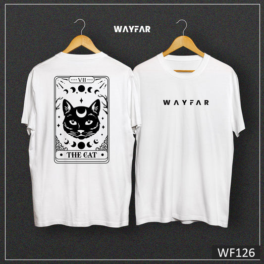 Tarrot Card Back Print Unisex Tee | WF107