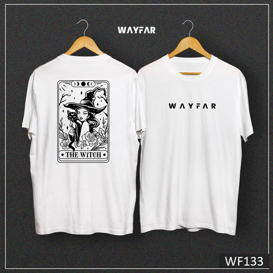 Tarrot Card Back Print Unisex Tee | WF117