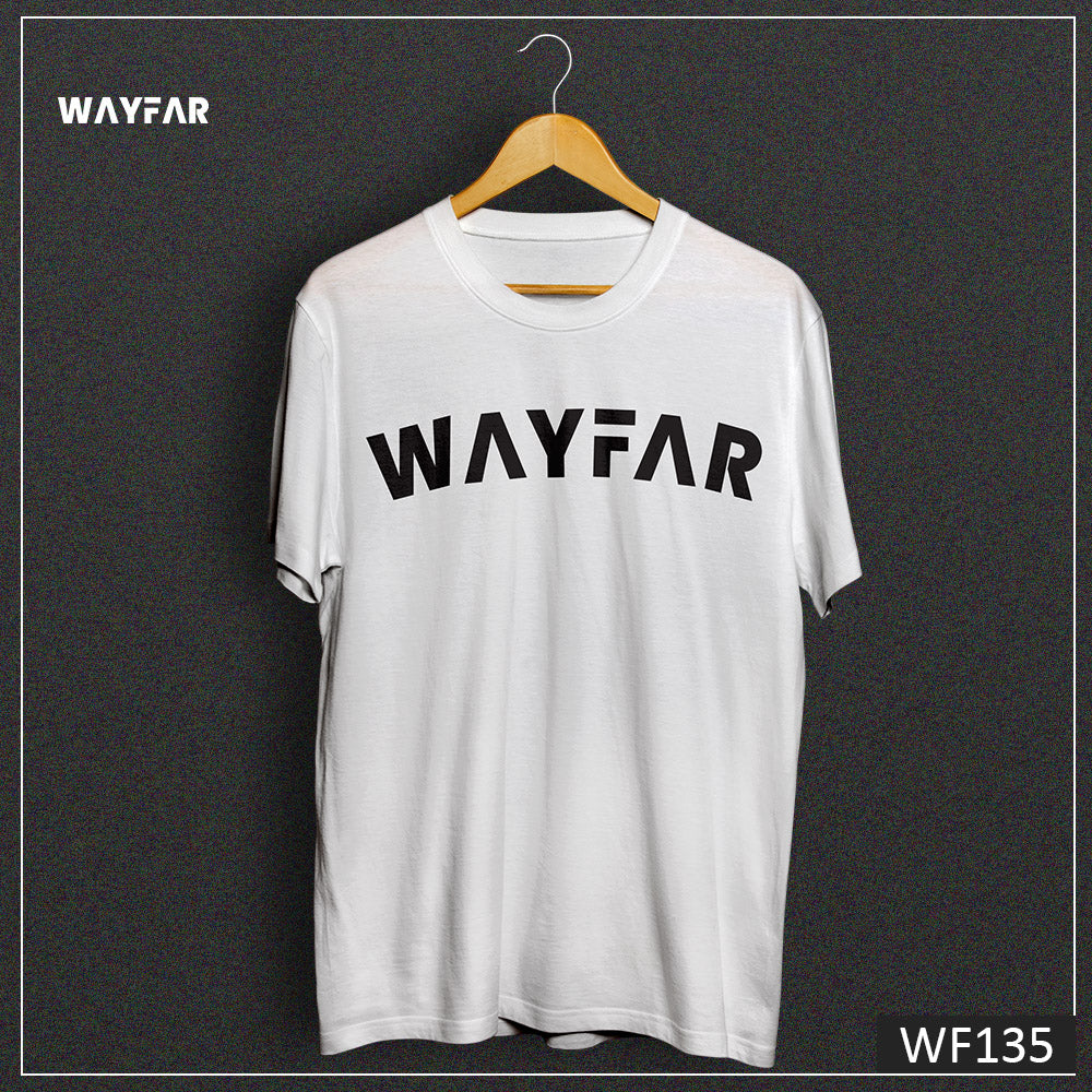 WAYFAR Branded Front Print Unisex Tee | WF134