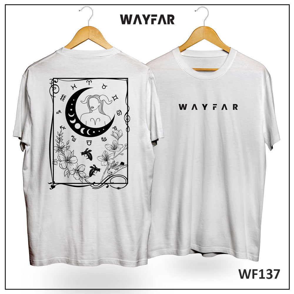 Zodiac Celestial Back Print Unisex Tee | WF137