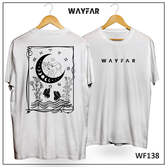 Zodiac Celestial Back Print Unisex Tee | WF138