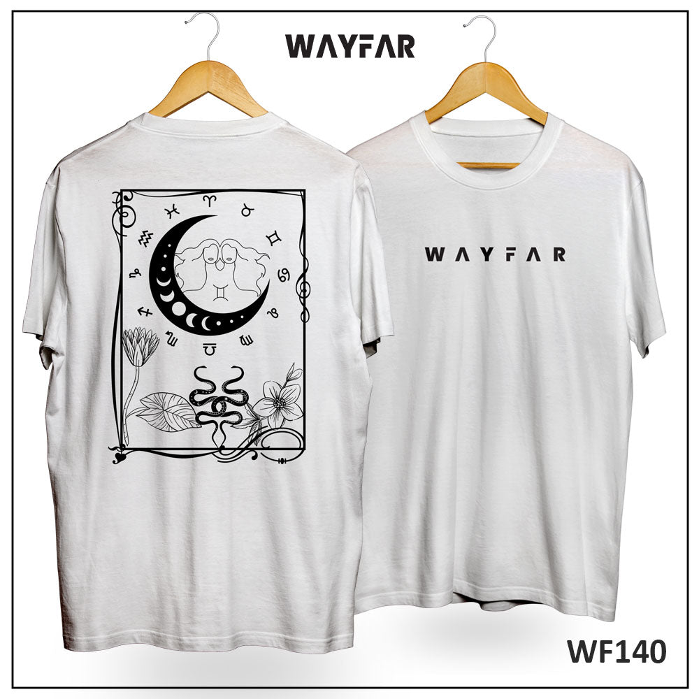 Zodiac Celestial Back Print Unisex Tee | WF140