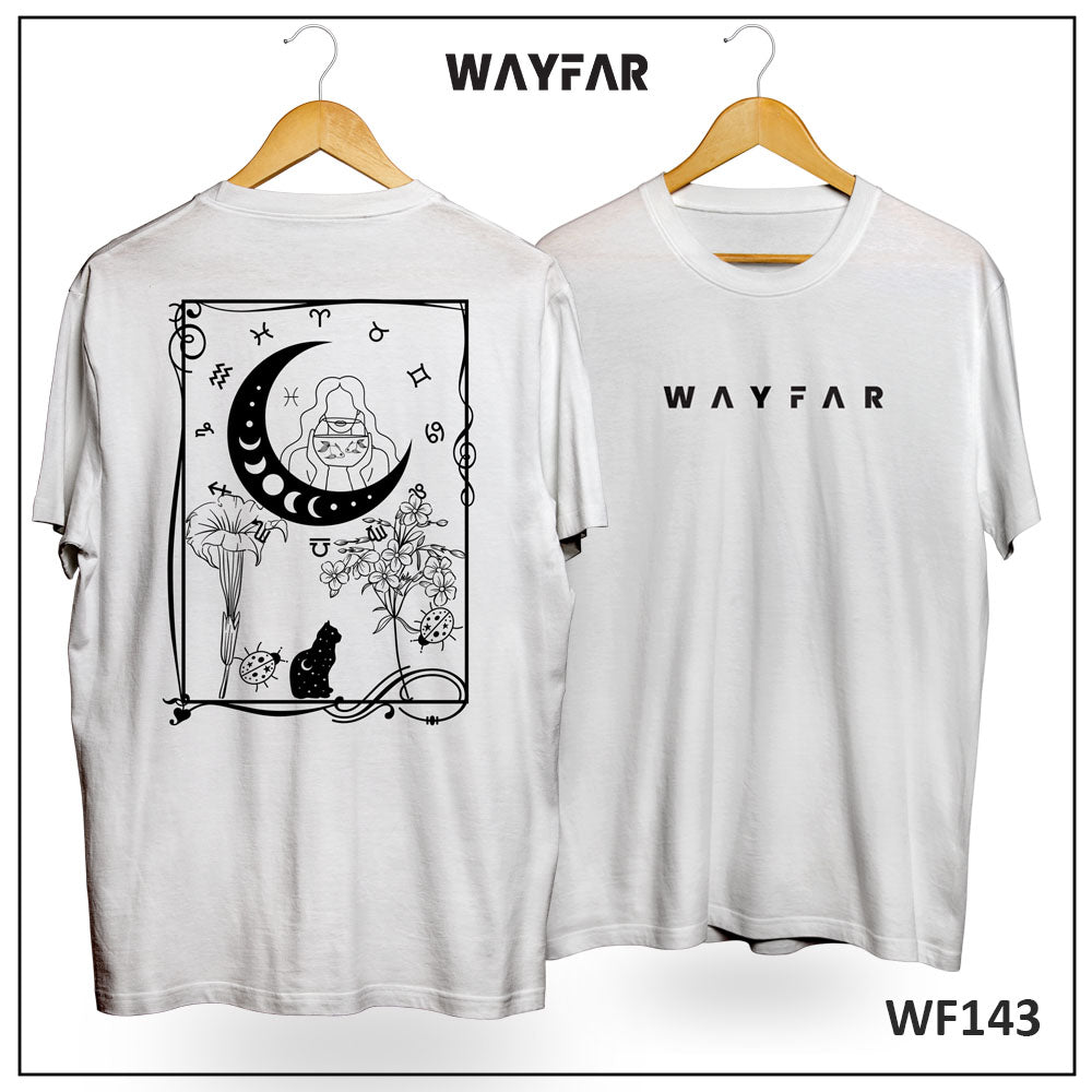 Zodiac Celestial Back Print Unisex Tee | WF143