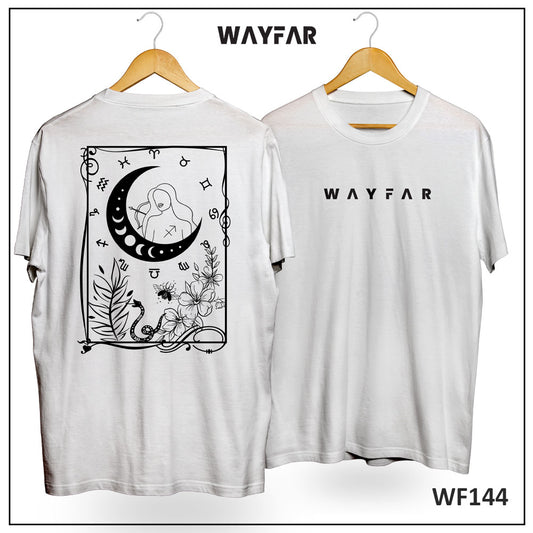 Zodiac Celestial Back Print Unisex Tee | WF144
