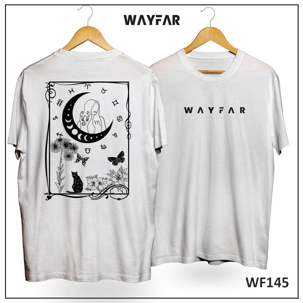 Zodiac Celestial Back Print Unisex Tee | WF145