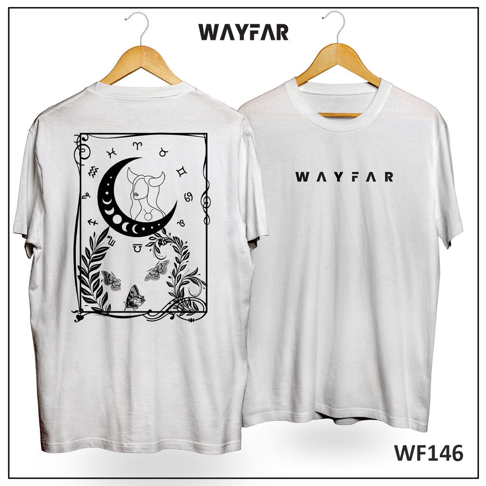 Zodiac Celestial Back Print Unisex Tee | WF146
