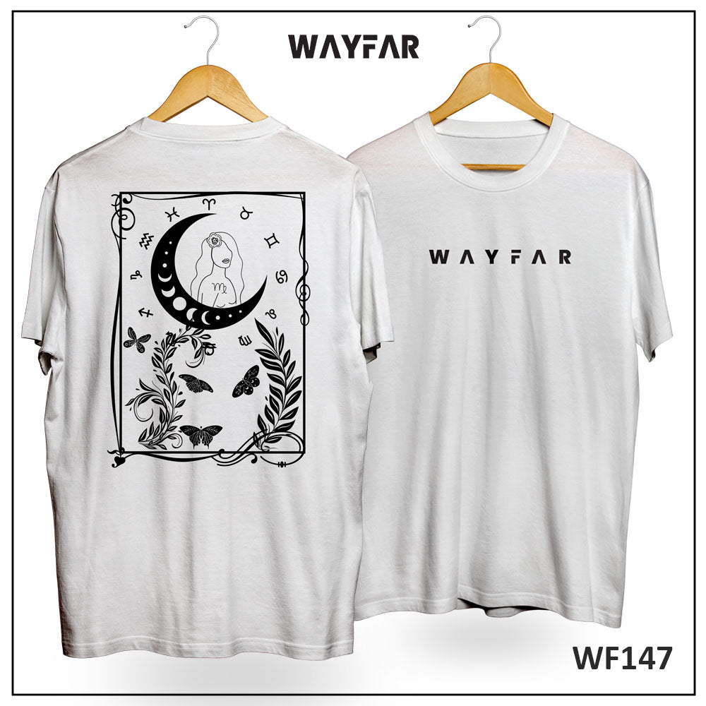 Zodiac Celestial Back Print Unisex Tee | WF147