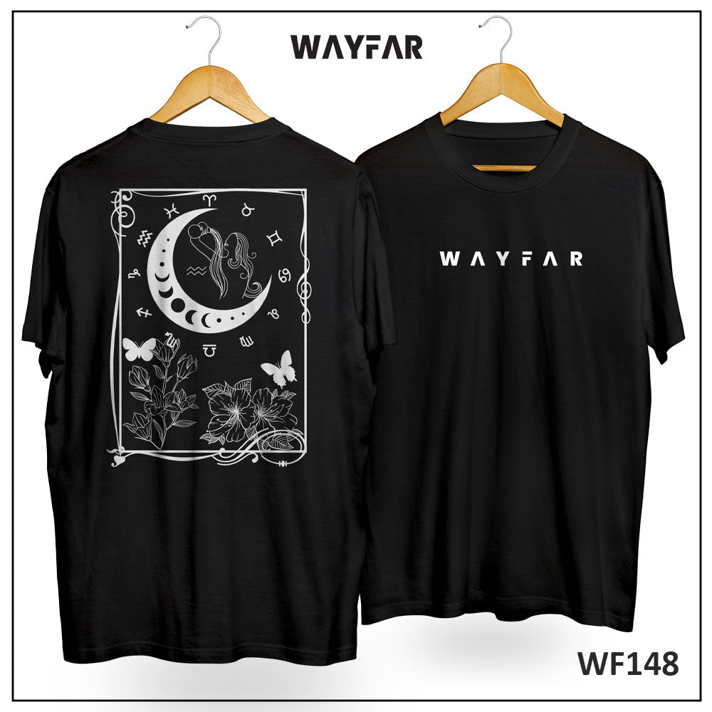 Zodiac Celestial Back Print Unisex Tee | WF136