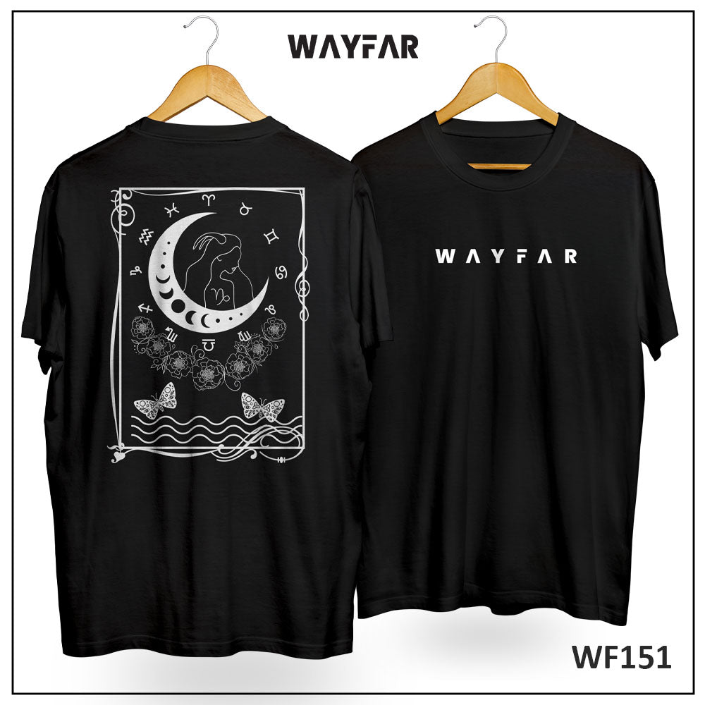 Zodiac Celestial Back Print Unisex Tee | WF139
