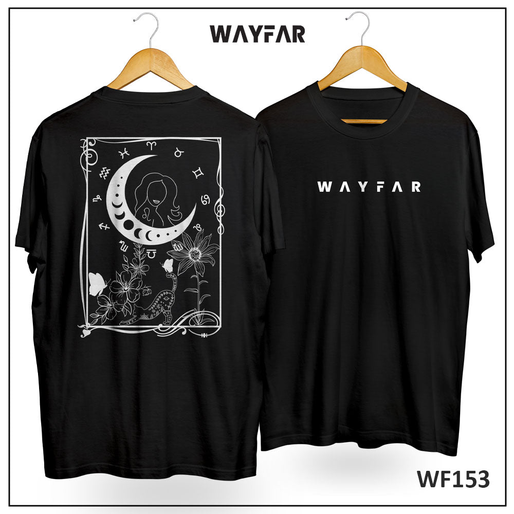 Zodiac Celestial Back Print Unisex Tee | WF141